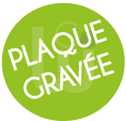 PLAQUE-GRAVEE